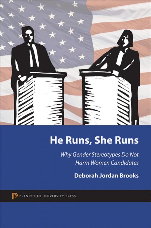 Cover of the book He Runs, She Runs by Deborah Jordan Brooks, Princeton University Press