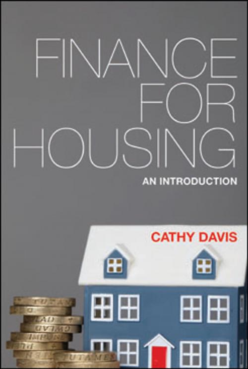Cover of the book Finance for housing by Davis, Cathy, Policy Press