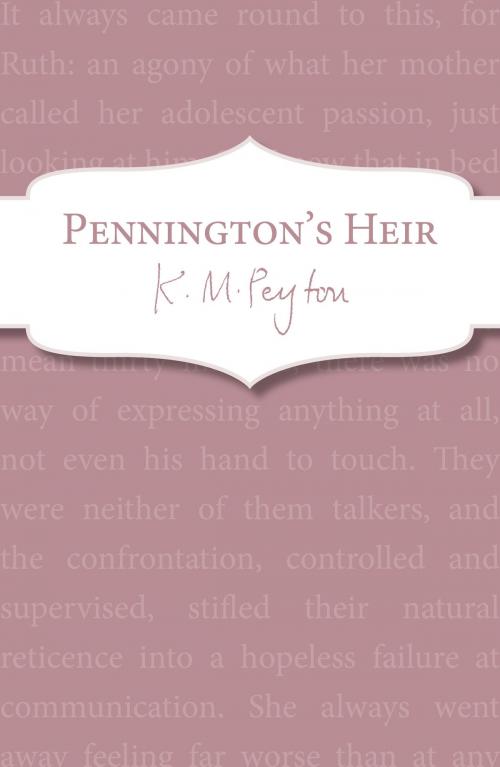 Cover of the book Pennington's Heir by K M Peyton, RHCP