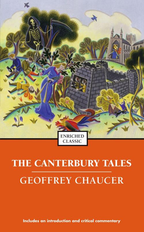Cover of the book Canterbury Tales by Geoffrey Chaucer, Simon & Schuster