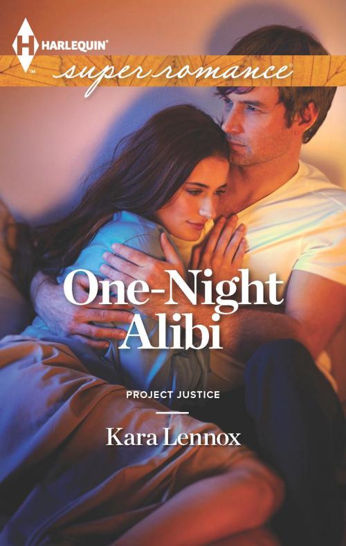 Cover of the book One-Night Alibi by Kara Lennox, Harlequin