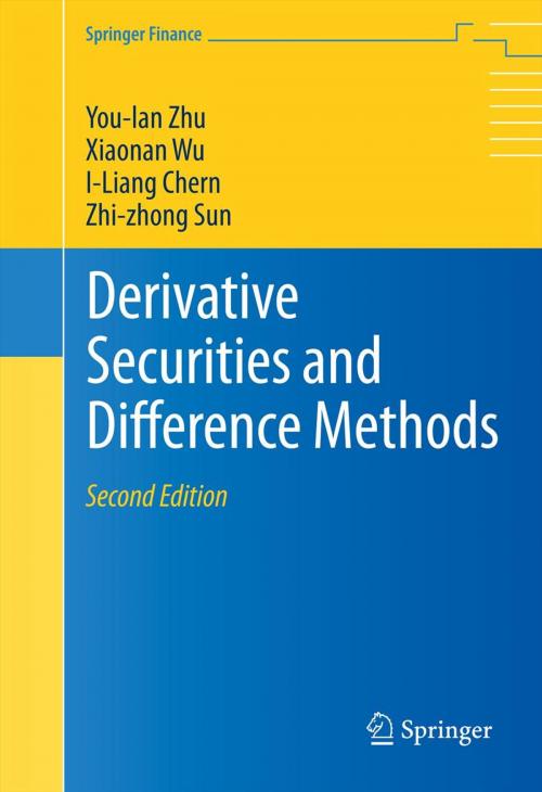 Cover of the book Derivative Securities and Difference Methods by Zhi-zhong Sun, You-lan Zhu, I-Liang Chern, Xiaonan Wu, Springer New York