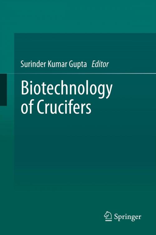 Cover of the book Biotechnology of Crucifers by , Springer New York