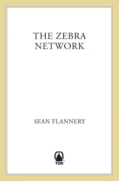 Cover of the book The Zebra Network by Sean Flannery, Tom Doherty Associates