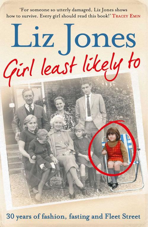 Cover of the book Girl Least Likely To by Liz Jones, Simon & Schuster UK