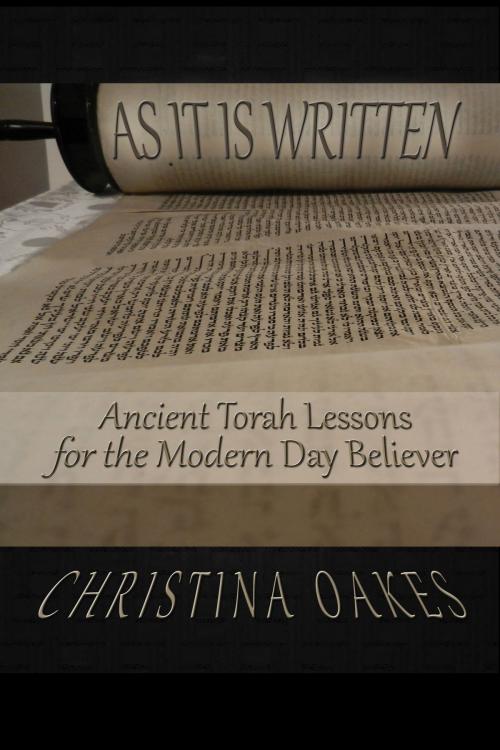 Cover of the book As It Is Written by Christina Oakes, BookBaby