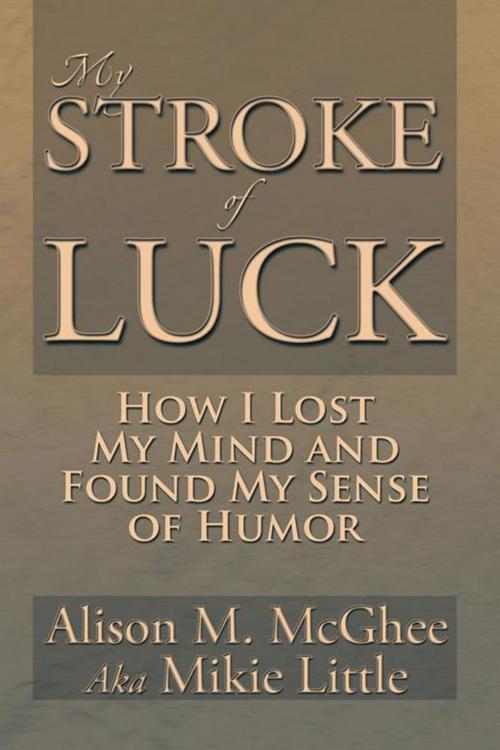 Cover of the book My Stroke of Luck by Alison M. McGhee, Xlibris US
