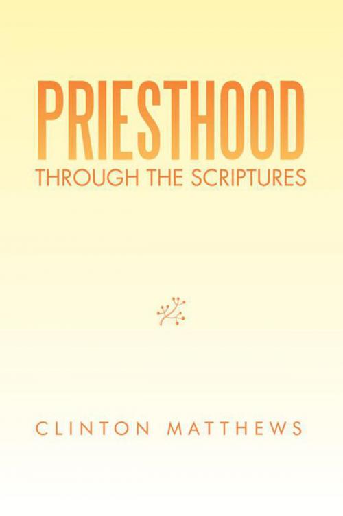 Cover of the book Priesthood Through the Scriptures by Clinton Matthews, Xlibris US