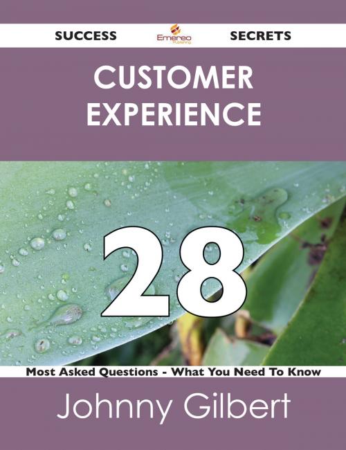 Cover of the book Customer Experience 28 Success Secrets - 28 Most Asked Questions On Customer Experience - What You Need To Know by Johnny Gilbert, Emereo Publishing