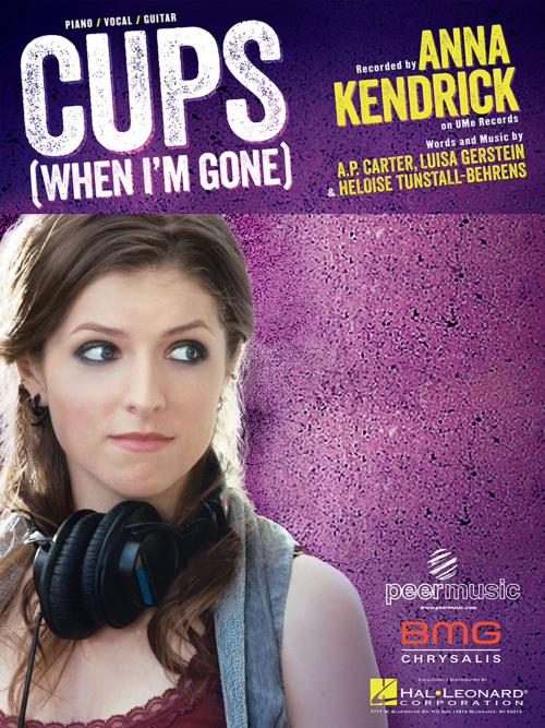 Cover of the book Cups Sheet Music by Anna Kendrick, Hal Leonard