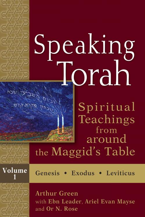 Cover of the book Speaking Torah, Vol. 1 by Arthur Green, Jewish Lights Publishing
