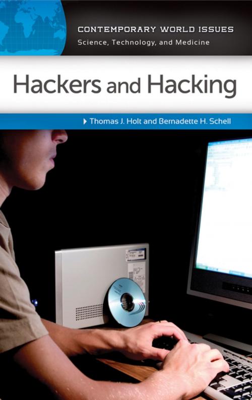 Cover of the book Hackers and Hacking: A Reference Handbook by Thomas J. Holt, Bernadette H. Schell, ABC-CLIO