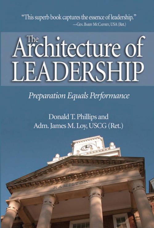 Cover of the book The Architecture of Leadership by Donald   T. Phillips, James M. Loy, Naval Institute Press