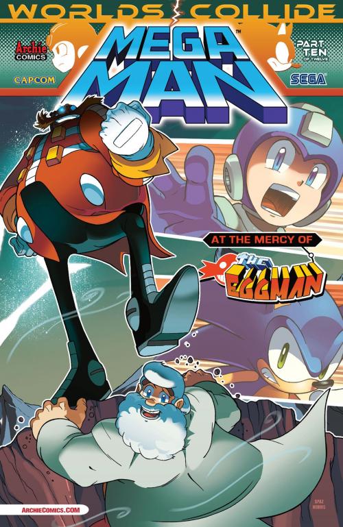 Cover of the book Mega Man #27 by Ian Flynn, Patrick "SPAZ" Spaziante, John Workman, Ben Bates, Gary Martin, Matt Herms, Archie Comic Publications, Inc.