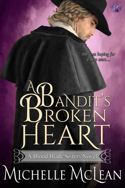 Cover of the book A Bandit's Broken Heart by Michelle McLean, Entangled Publishing, LLC