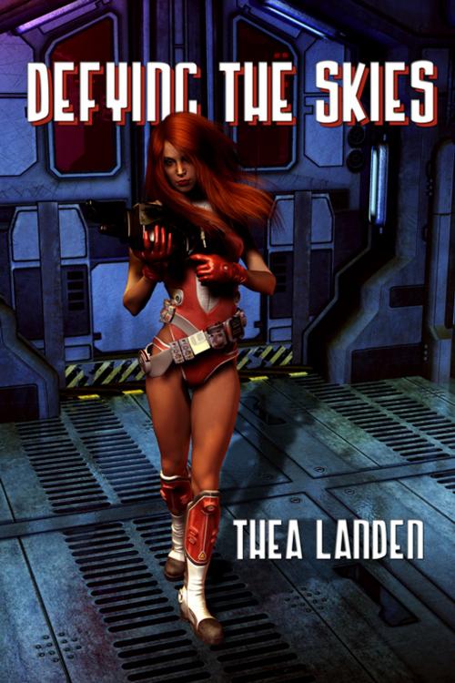 Cover of the book Defying The Skies by Thea Landen, Double Dragon Publishing