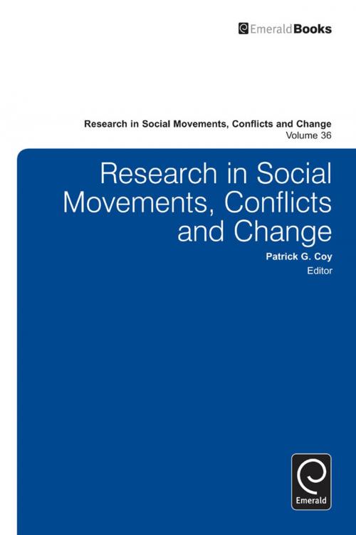 Cover of the book Research in Social Movements, Conflicts and Change by , Emerald Group Publishing Limited