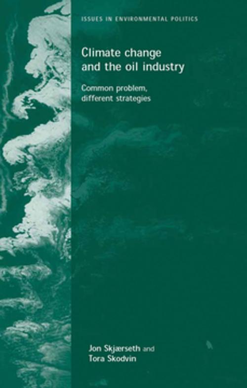 Cover of the book Climate change and the oil industry by Jon Skjaerseth, Jon Birger Skjaerseth, Tora Skodvin, Manchester University Press