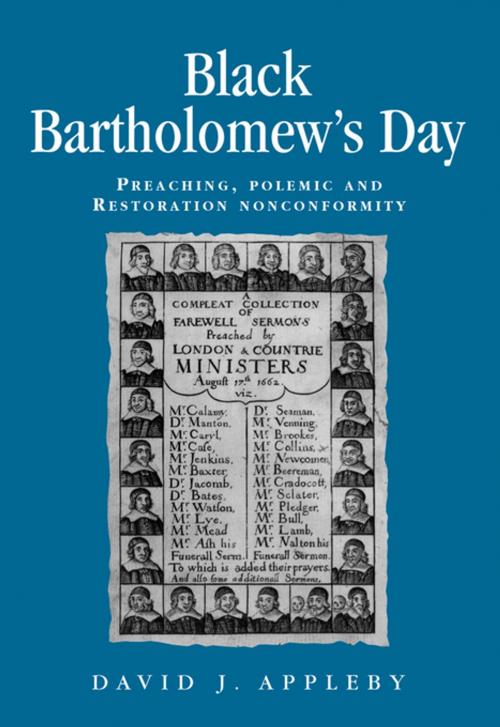 Cover of the book Black Bartholomew's Day by David Appleby, Manchester University Press