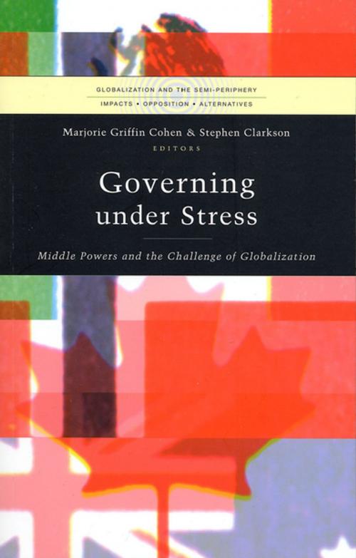 Cover of the book Governing under Stress by , Zed Books