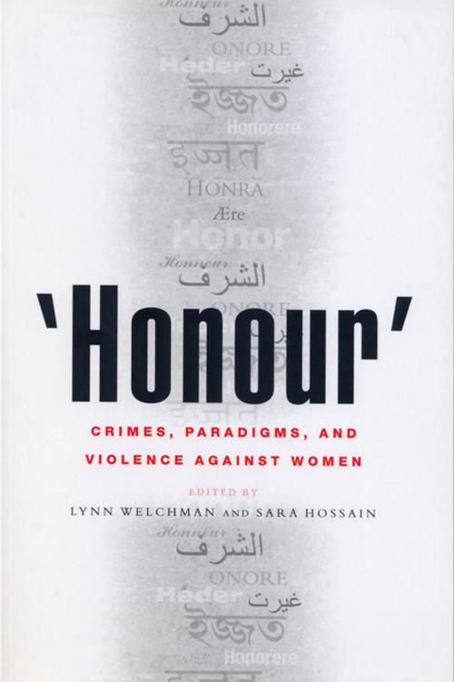 Cover of the book 'Honour' by , Zed Books