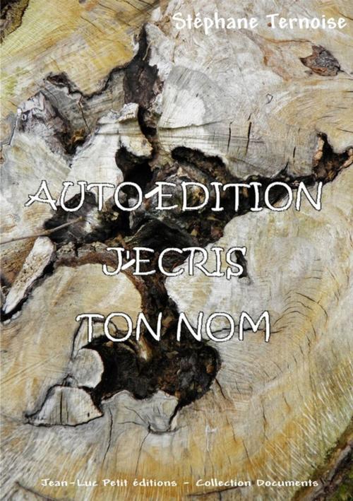 Cover of the book Auto-édition, j'écris ton nom by Stéphane Ternoise, Jean-Luc PETIT Editions