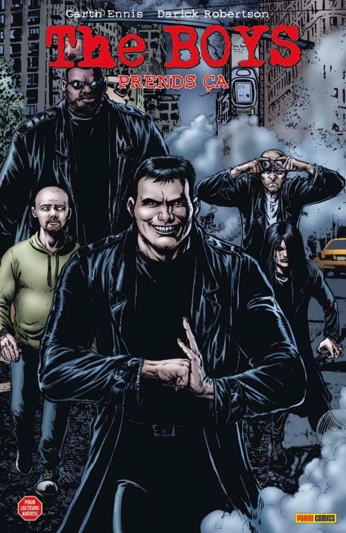 Cover of the book The Boys T02 by Garth Ennis, Darick Robertson, Panini