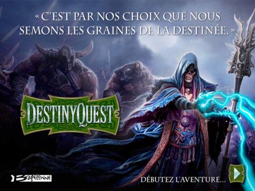 Cover of the book DestinyQuest : L'aventure commence maintenant ! by Michael J. Ward, Bragelonne