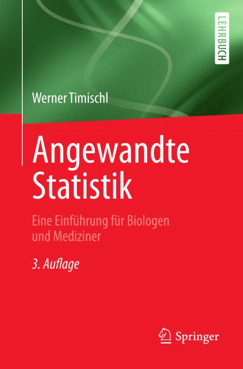Cover of the book Angewandte Statistik by Werner Timischl, Springer Vienna