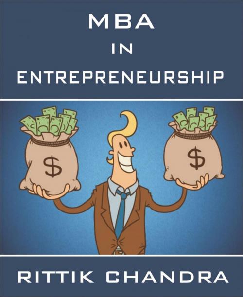 Cover of the book MBA in ENTREPRENEURSHIP by Rittik Chandra, BookRix