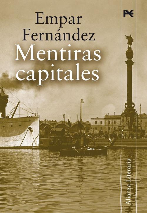 Cover of the book Mentiras capitales by Empar Fernández, Alianza Editorial