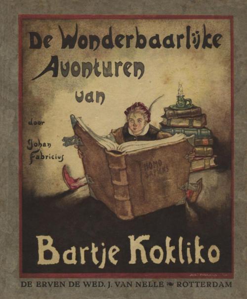Cover of the book De wonderbaarlijke avonturen van Bartje Kokliko by Johan Fabricius, WPG Kindermedia