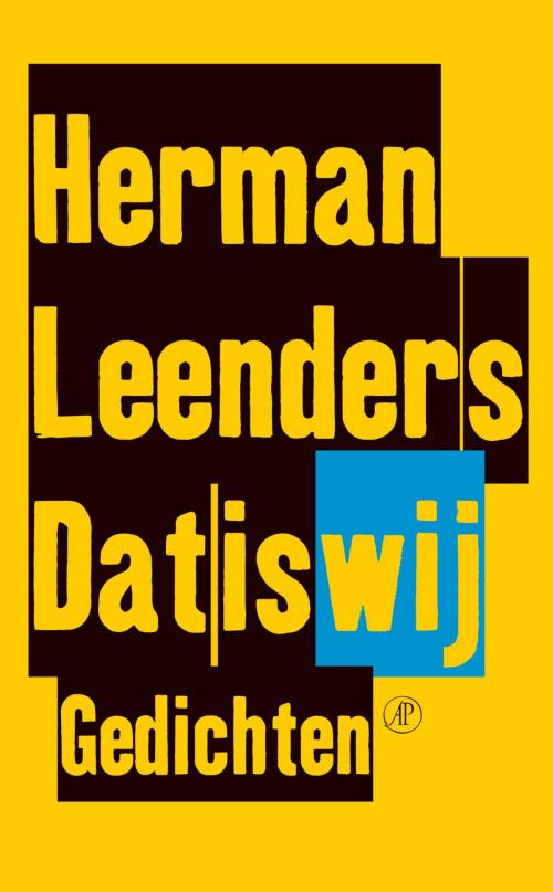 Cover of the book Dat is wij by Herman Leenders, Singel Uitgeverijen
