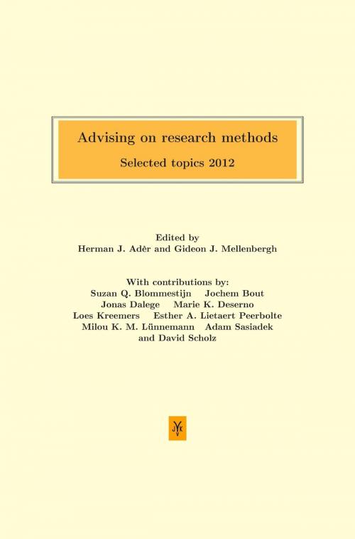 Cover of the book Advising on research methods by , Johannes van Kessel Advising