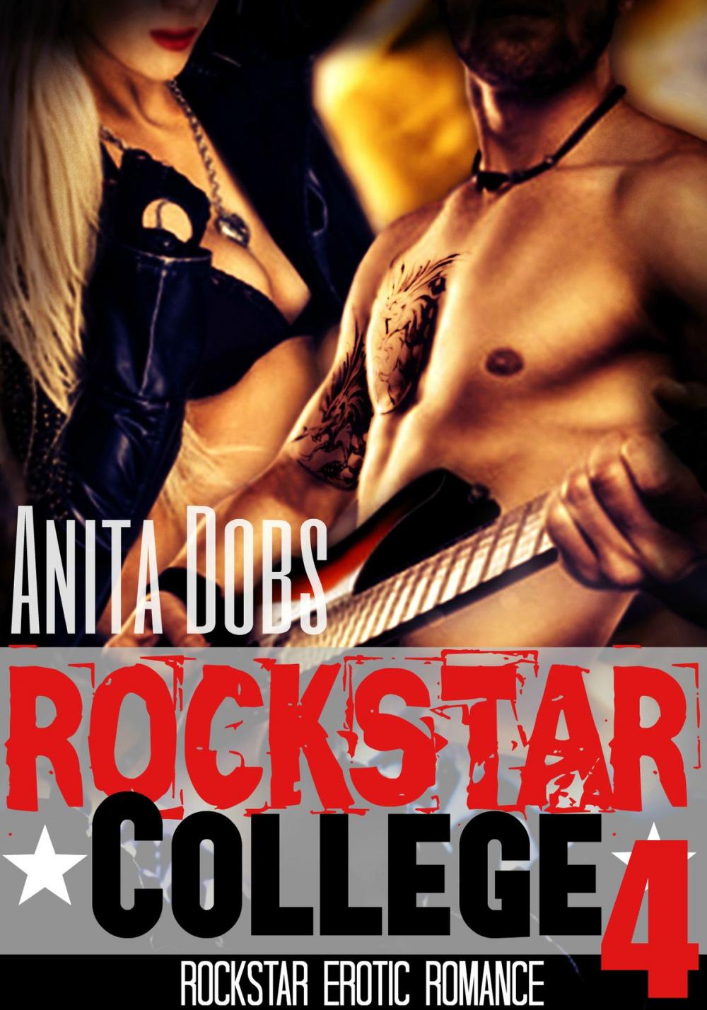 Big bigCover of Rockstar College (Rockstar Erotic Romance #4)