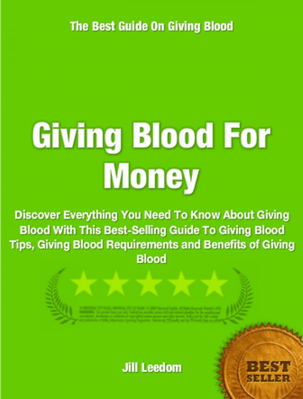 Big bigCover of Giving Blood For Money