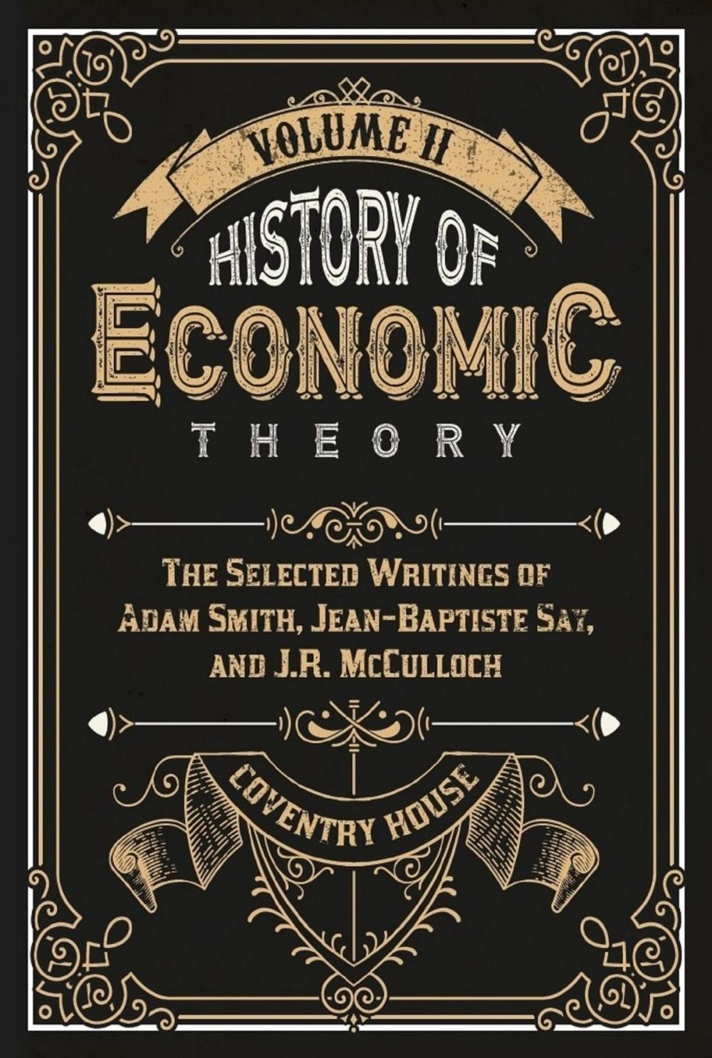 Big bigCover of History of Economic Theory