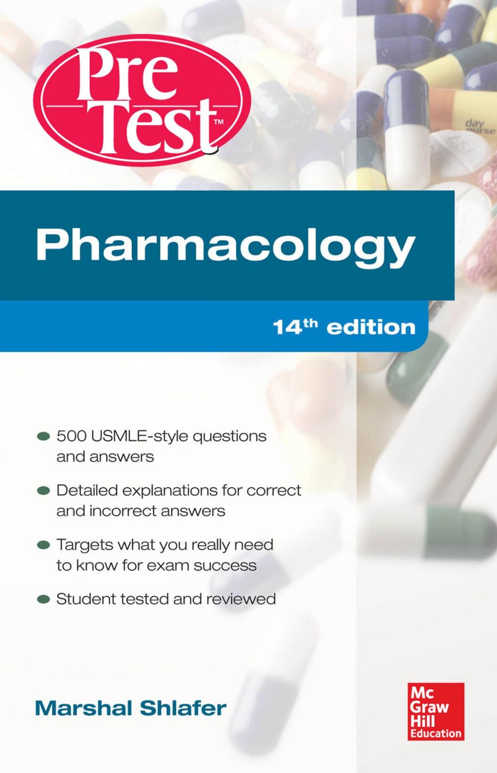 Big bigCover of Pharmacology PreTest Self-Assessment and Review 14/E