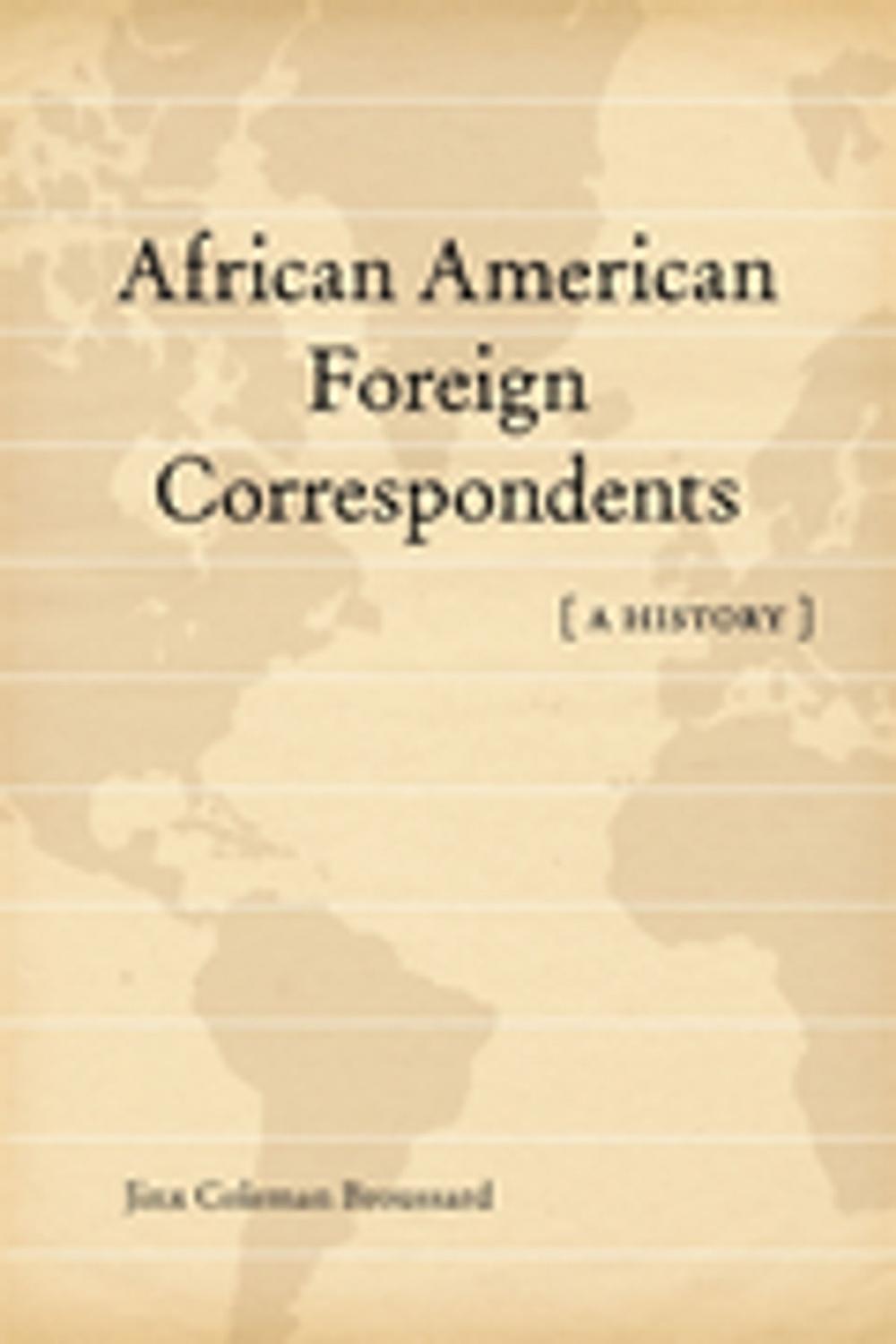 Big bigCover of African American Foreign Correspondents