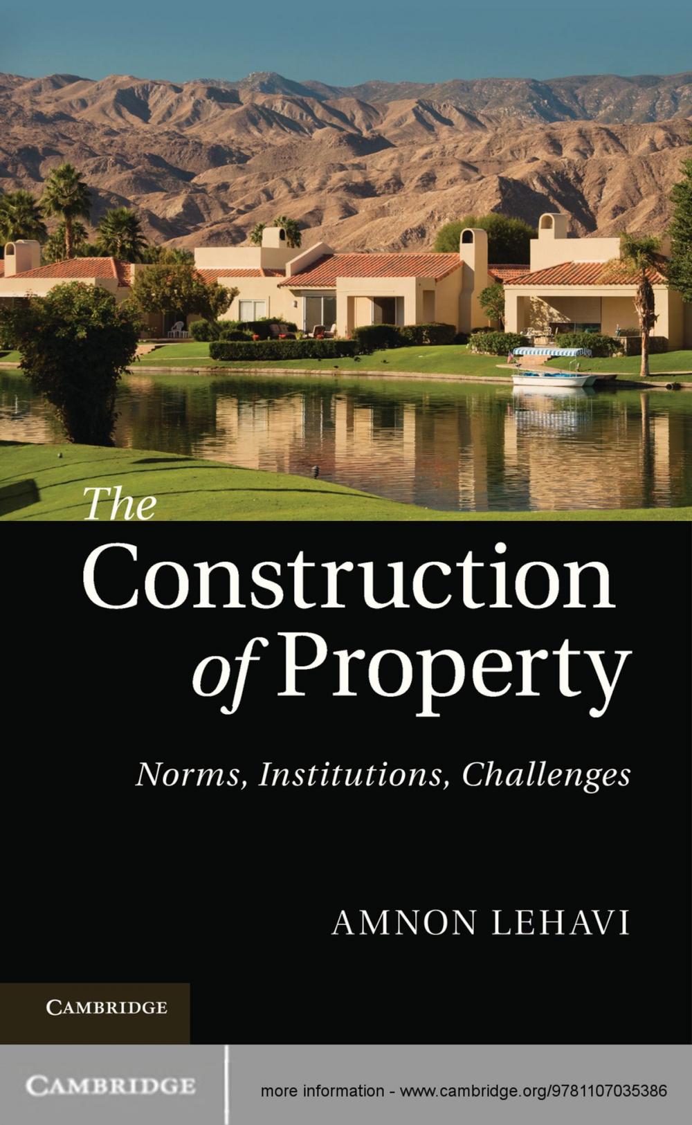 Big bigCover of The Construction of Property