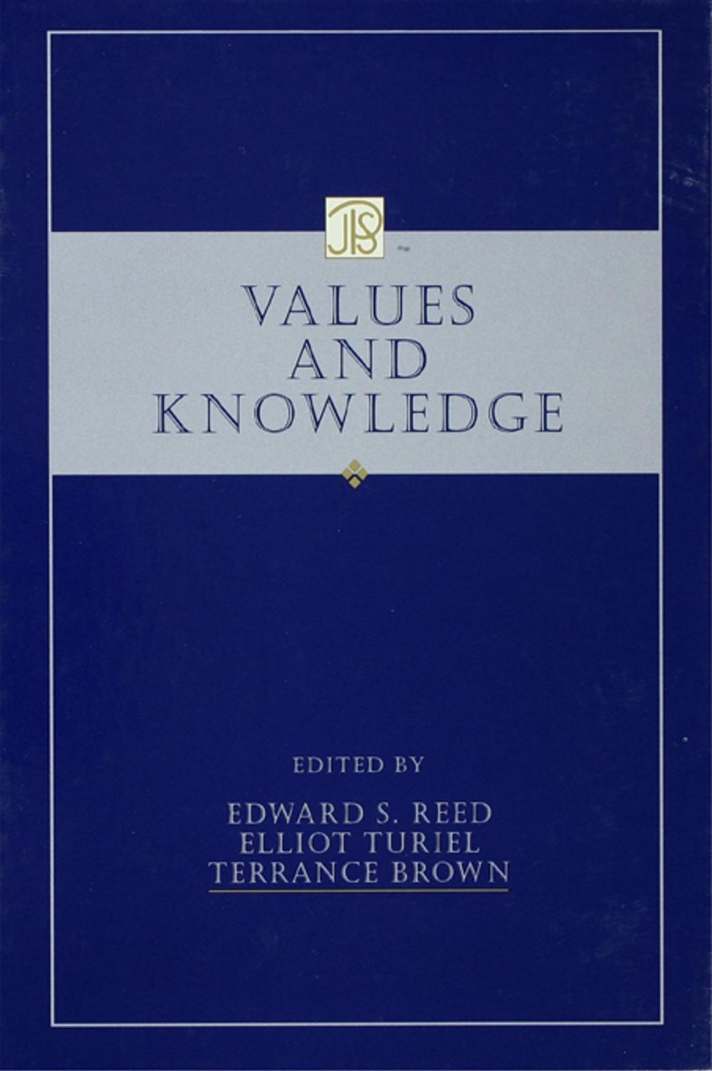 Big bigCover of Values and Knowledge