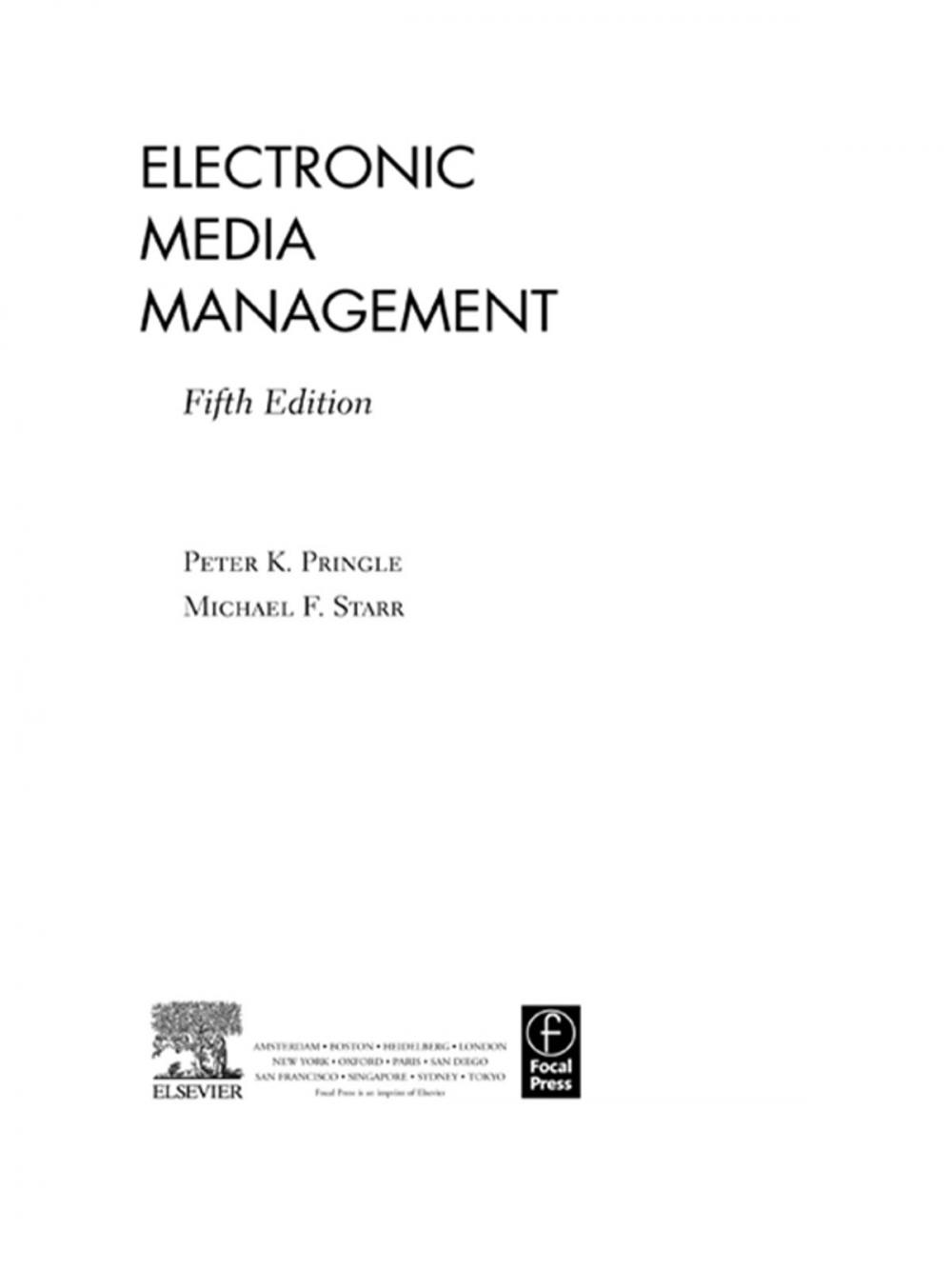 Big bigCover of Electronic Media Management, Revised