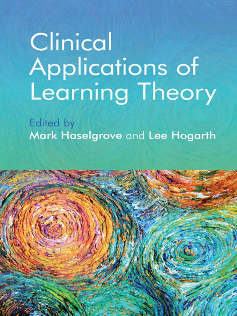 Big bigCover of Clinical Applications of Learning Theory