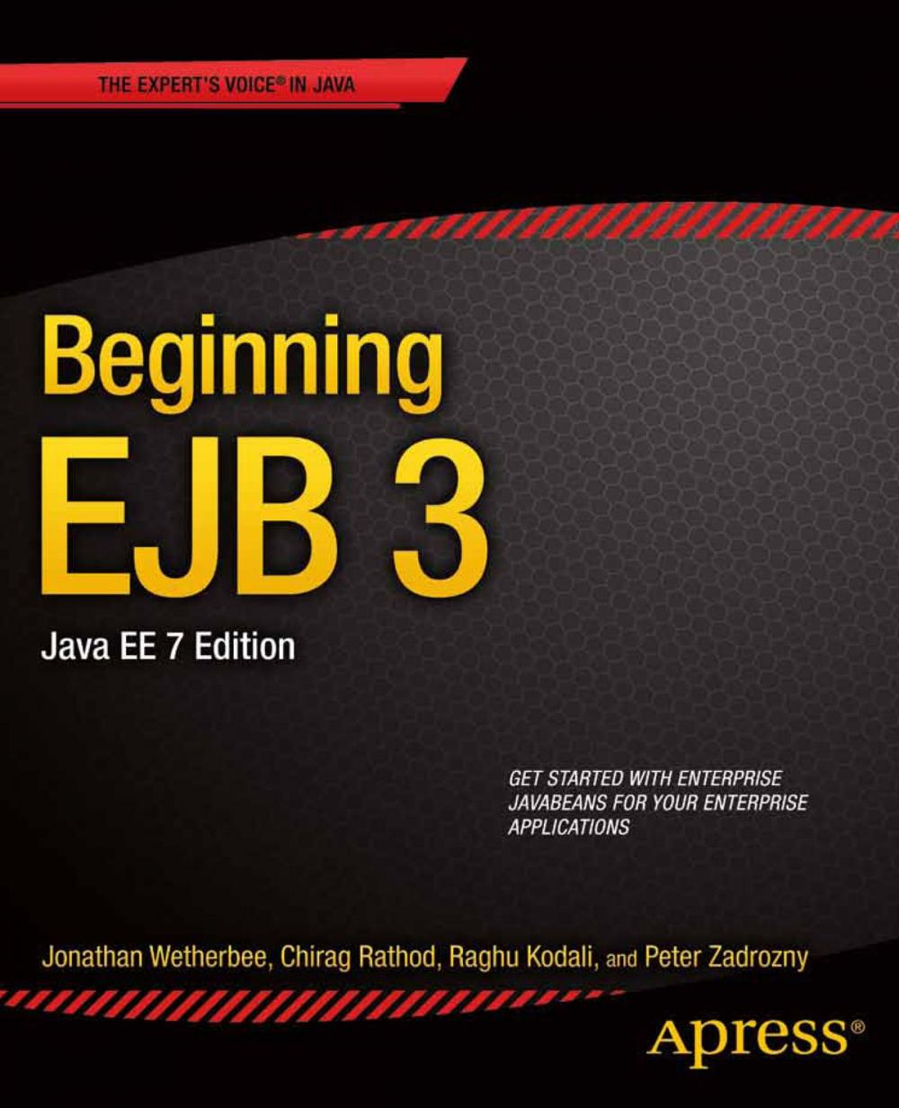 Big bigCover of Beginning EJB 3