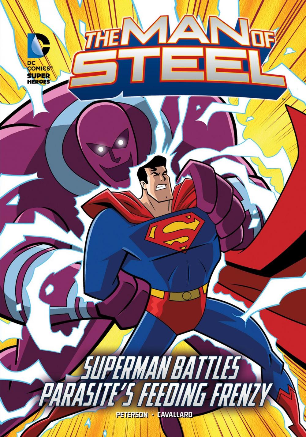Big bigCover of The Man of Steel: Superman Battles Parasite's Feeding Frenzy