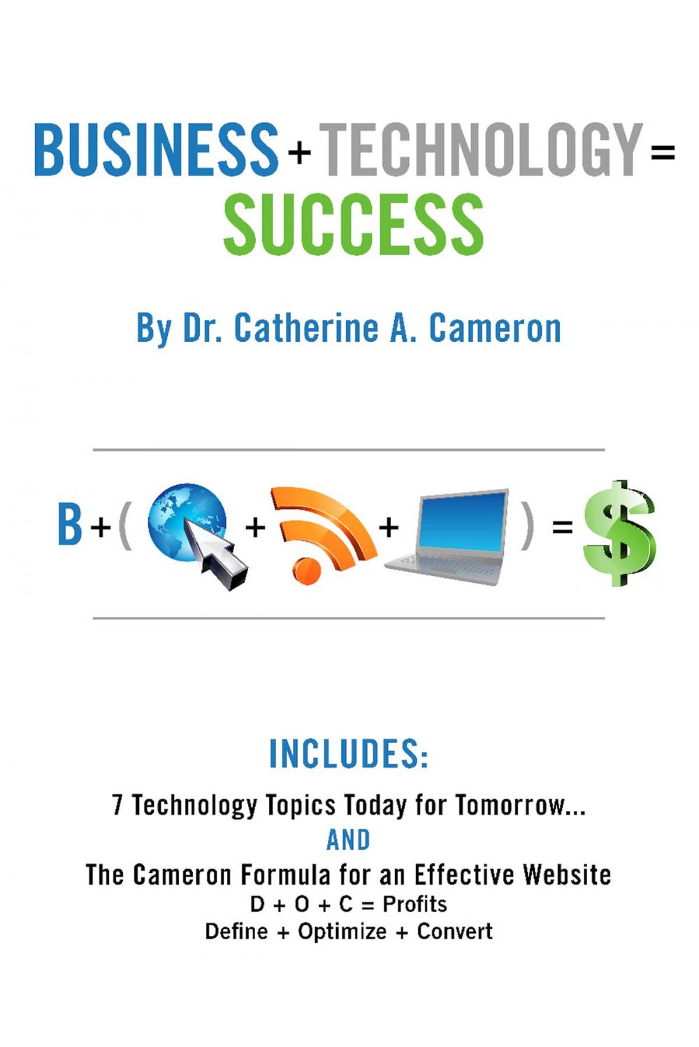 Big bigCover of Business + Technology = Success