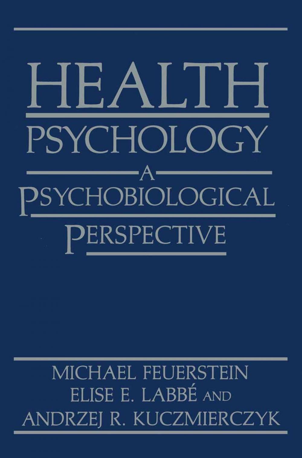 Big bigCover of Health Psychology