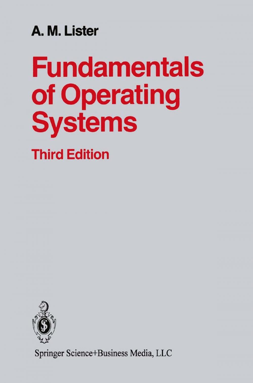 Big bigCover of Fundamentals of Operating Systems