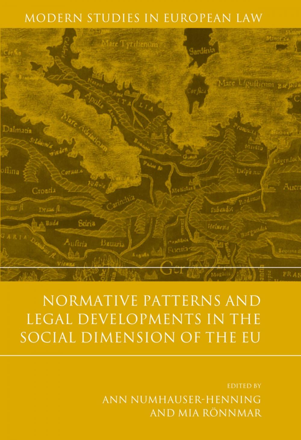 Big bigCover of Normative Patterns and Legal Developments in the Social Dimension of the EU
