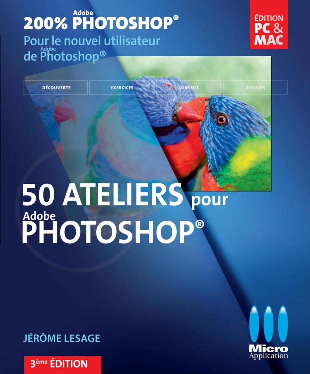 Big bigCover of 50 ateliers pour Photoshop - 3ème édition